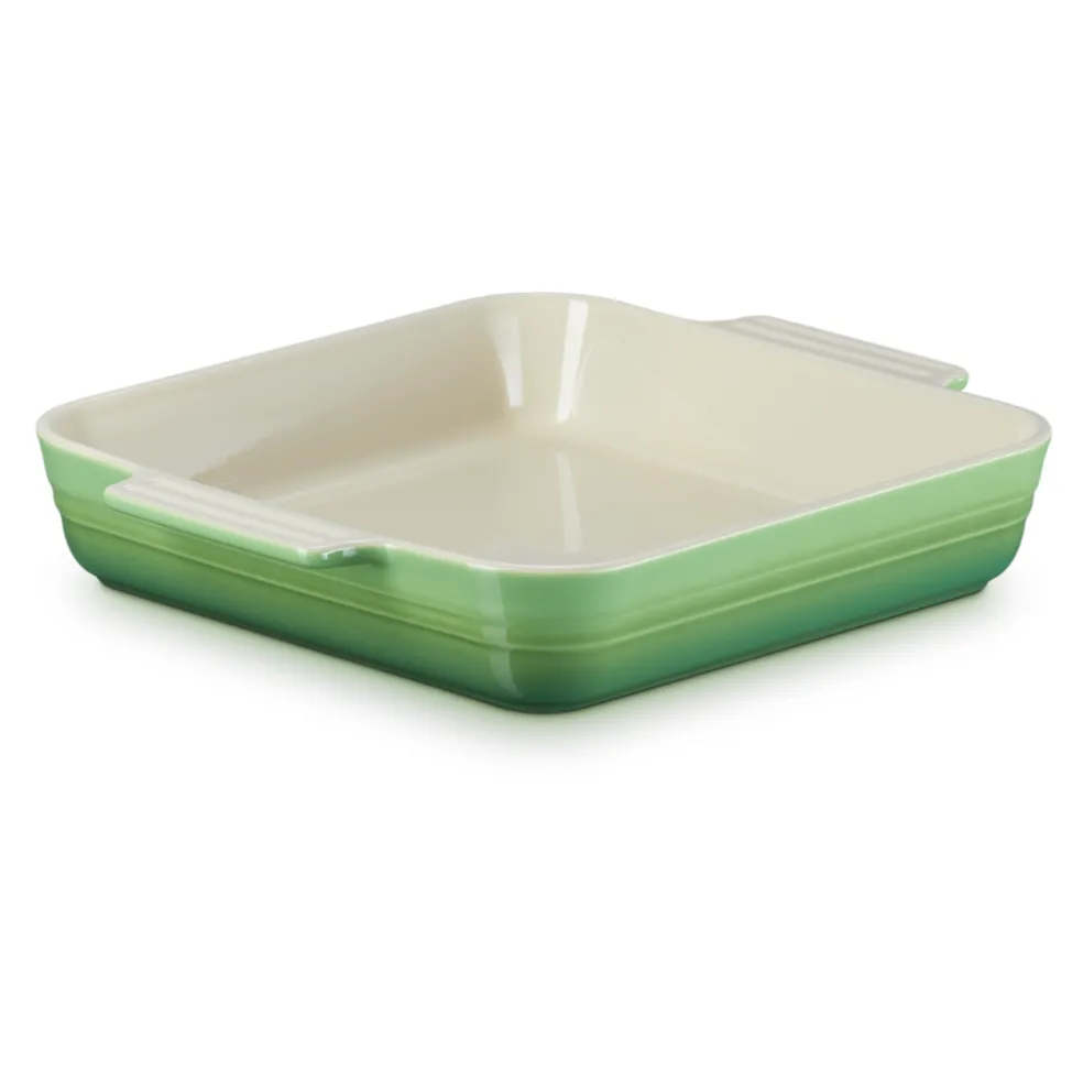 Molde cerámico tipo bandeja cuadrada Le Creuset