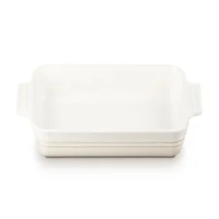 Molde cerámico tipo bandeja cuadrada Le Creuset