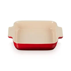 Molde cerámico tipo bandeja cuadrada Le Creuset