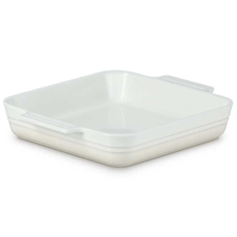 Molde cerámico tipo bandeja cuadrada Le Creuset