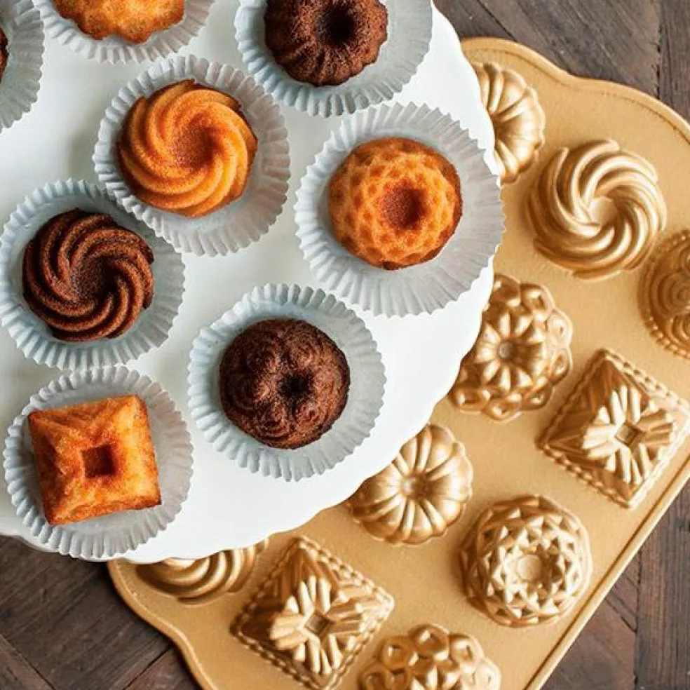 Molde de aluminio Bundt Charms Nordic Ware