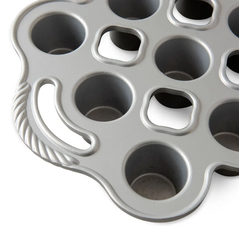 Molde de aluminio colado para popovers Nordic Ware