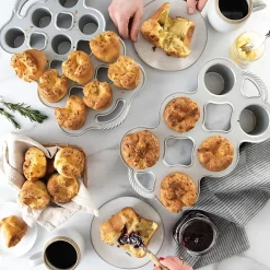 Molde de aluminio colado para popovers Nordic Ware