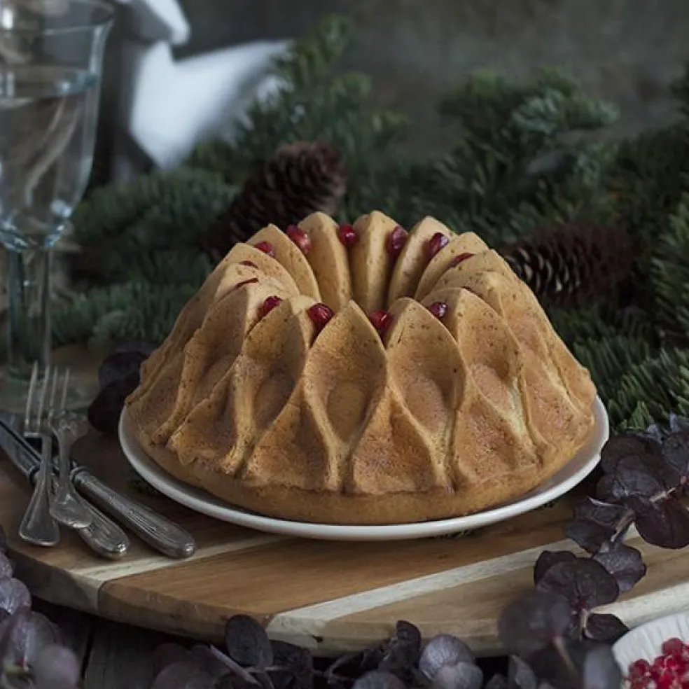 Molde de aluminio Crown Bundt Nordic Ware