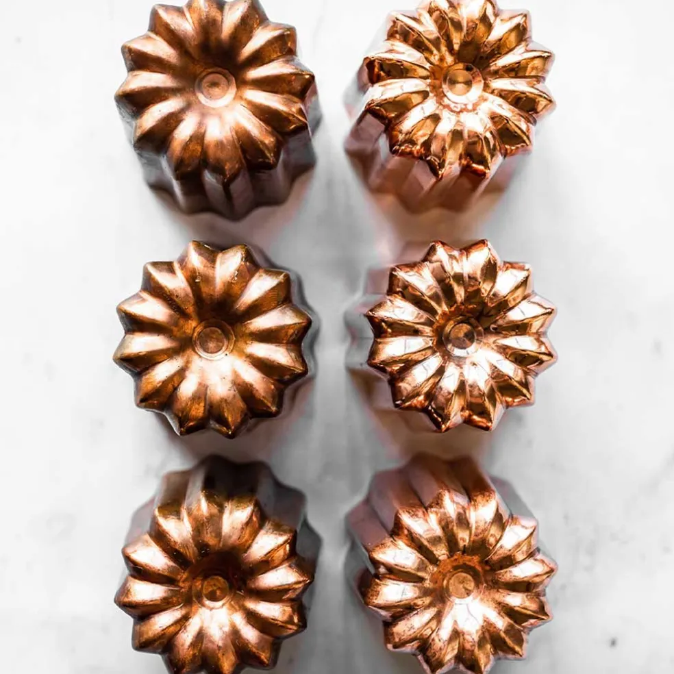 Molde de cobre para Canelés De Buyer