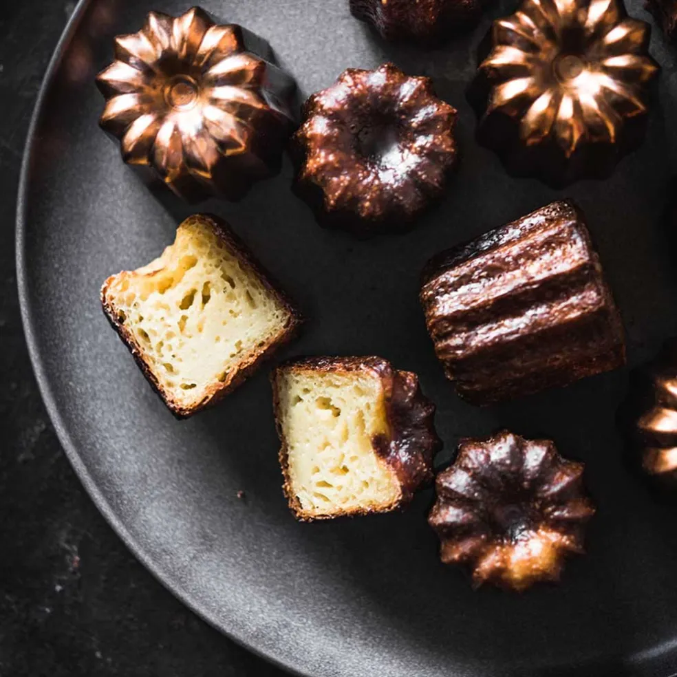 Molde de cobre para Canelés De Buyer