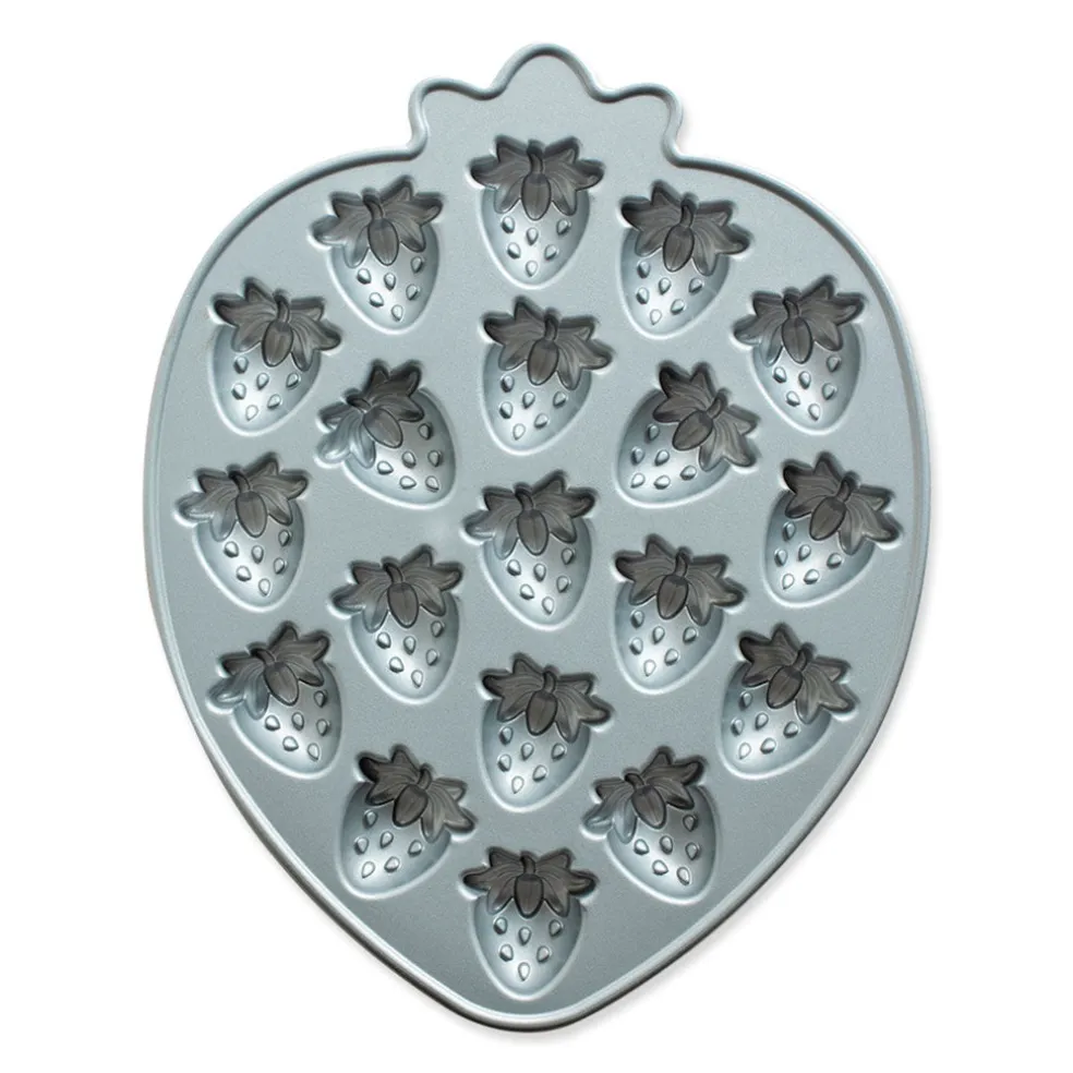 Molde fresas Bitelets Nordic Ware