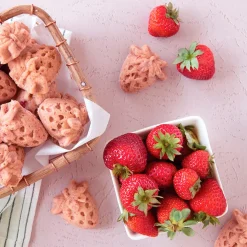 Molde fresas Bitelets Nordic Ware