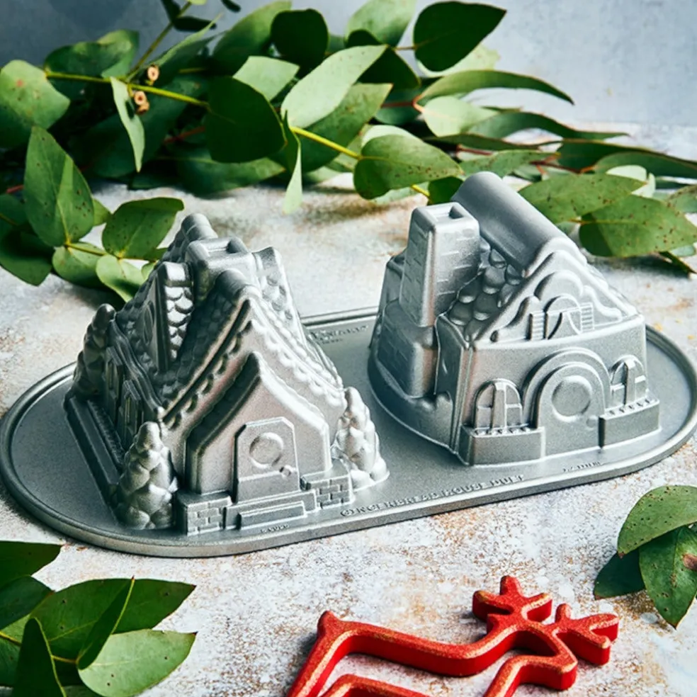 Molde Gingerbread House Duet Nordic Ware