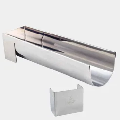 Molde media caña de acero inoxidable 30 cm De Buyer