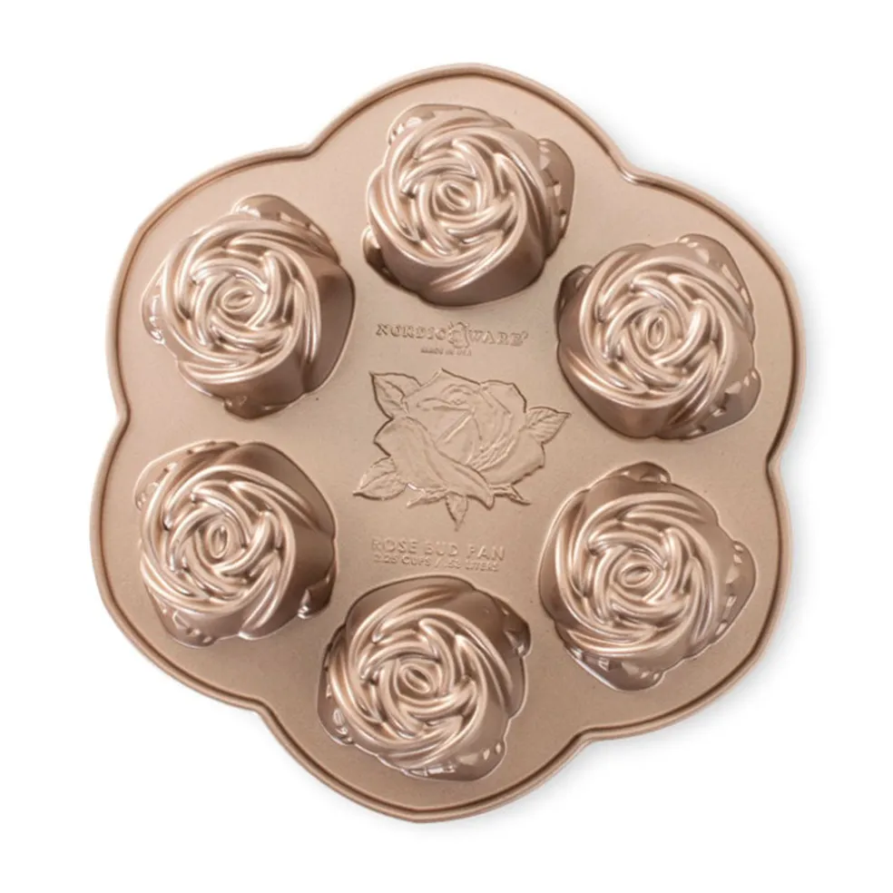 Molde 6 mini rosas Nordic Ware