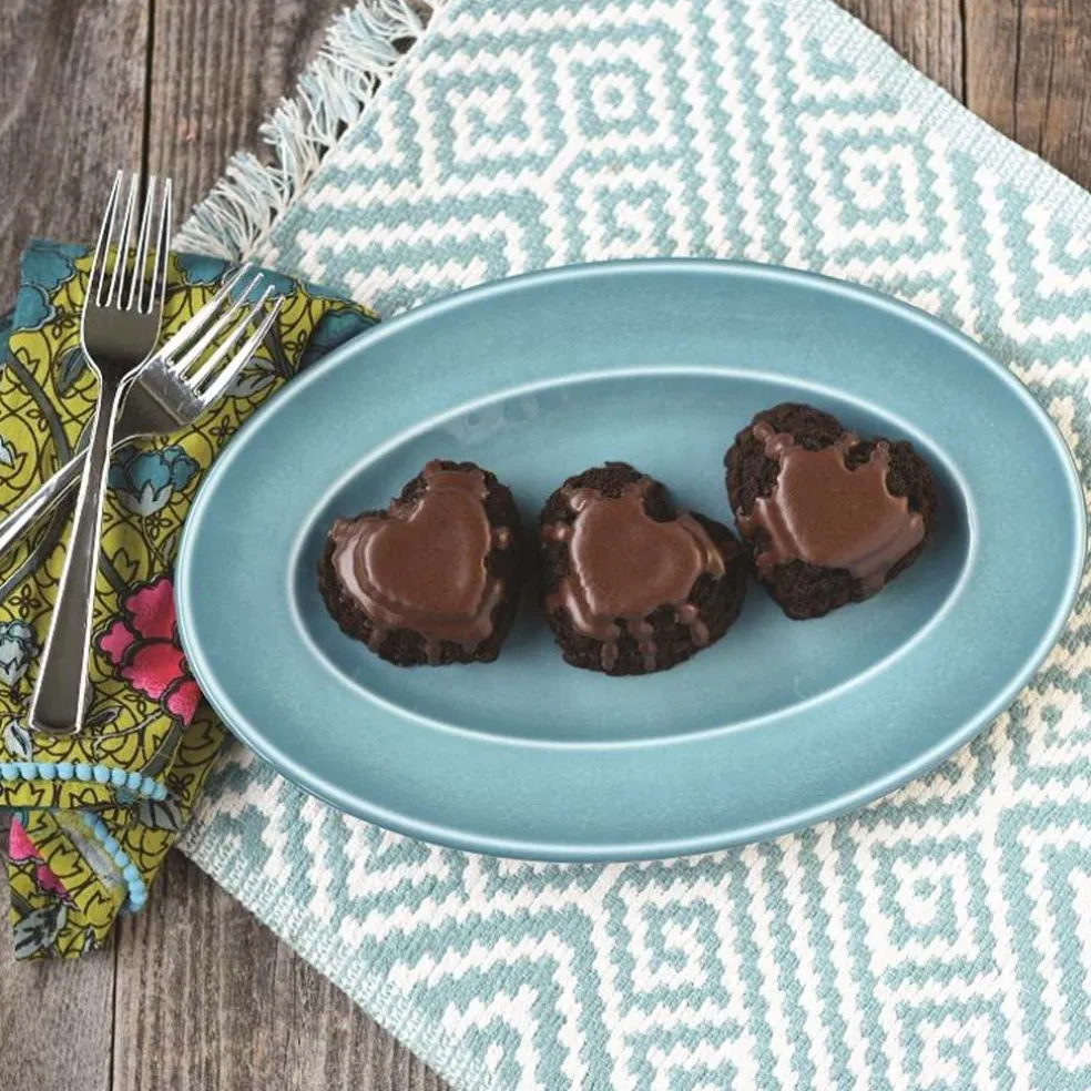Molde mini Tiererd Heart de Nordic Ware