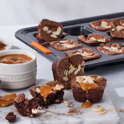 Molde para brownies, magdalenas cuadradas, sobaos y tartaletas Le Creuset