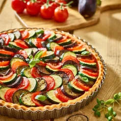 Molde para tartas y quiches con papel de hornear De Buyer