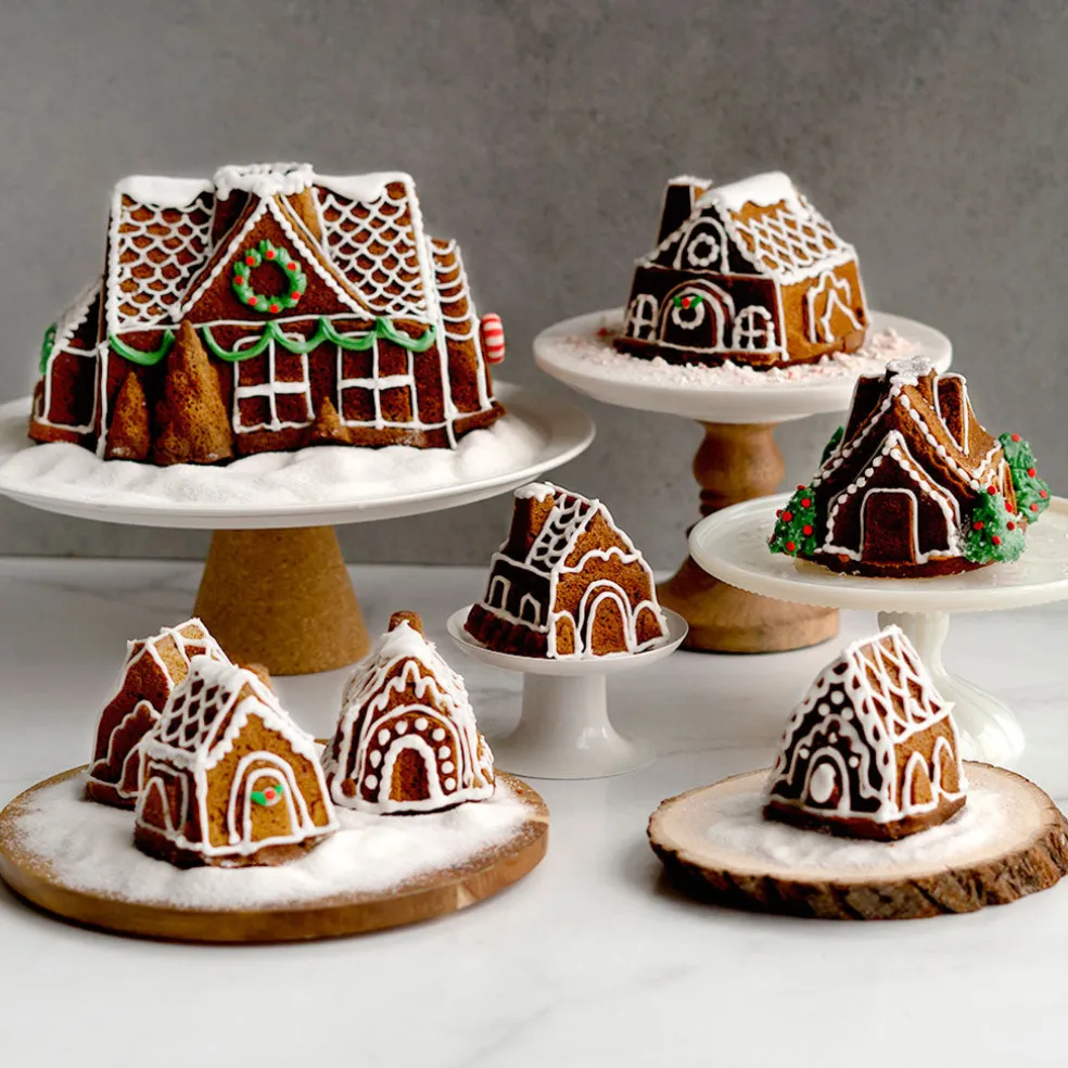 Molde Pueblo Navideño Nordic Ware
