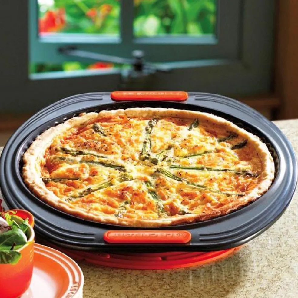 Molde quiche antiadherente con base extraíble Le Creuset