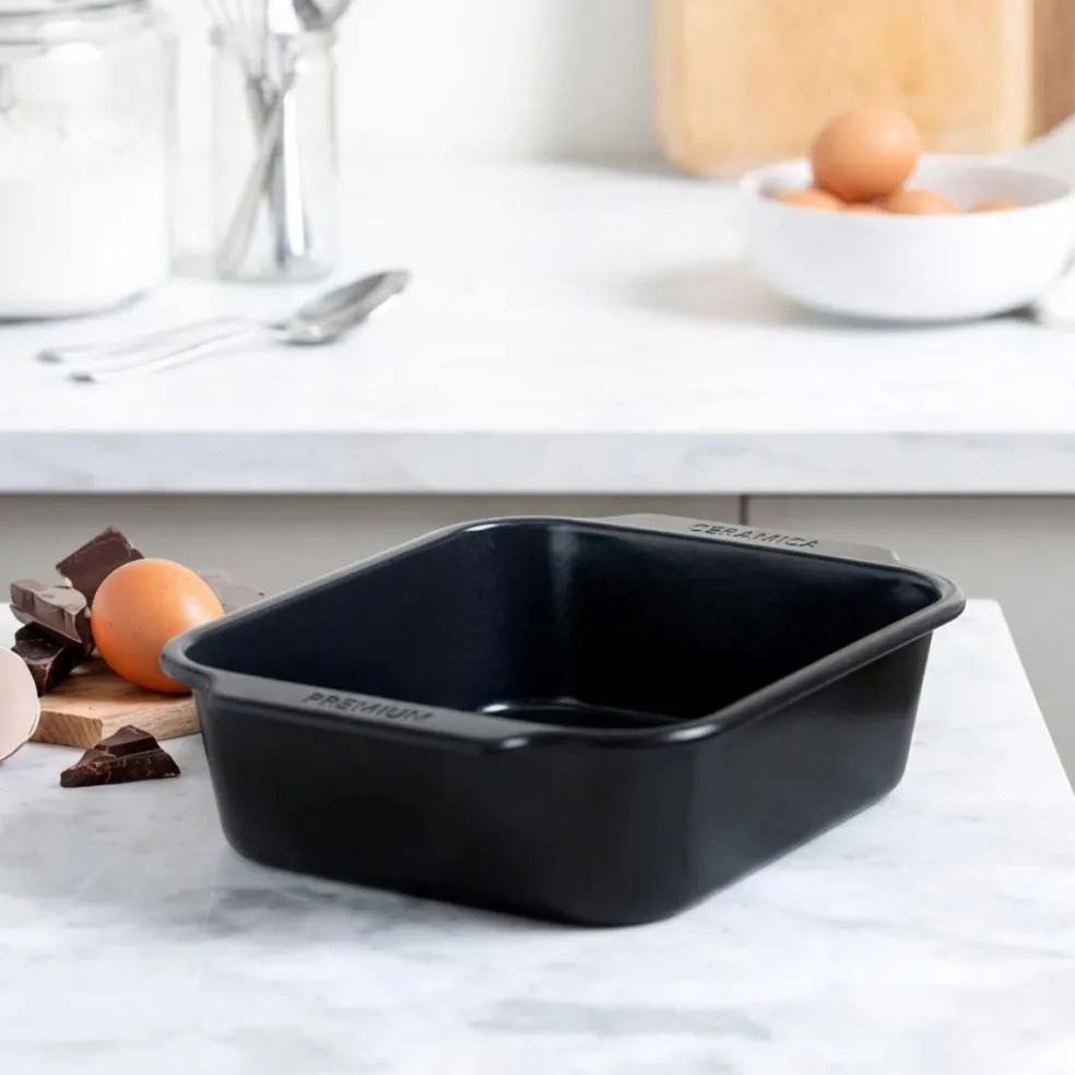 Molde rectangular alto antiadherente cerámico Bistro GreenPan
