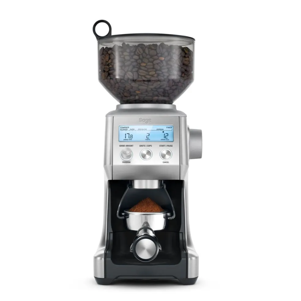 Molinillo de café eléctrico con pantalla LCD Smart Grinder™ Pro Sage