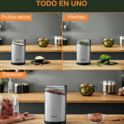 Molinillo de café, especias y frutos secos Fast Touch de Krups