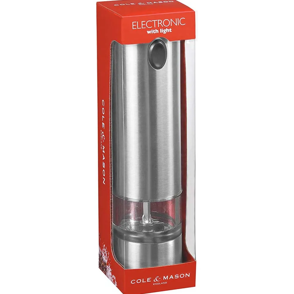 Molinillo eléctrico para sal y pimienta Cole&Mason