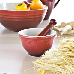 Mortero cerámico Le Creuset