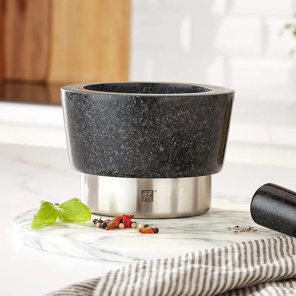 Mortero de granito de Zwilling