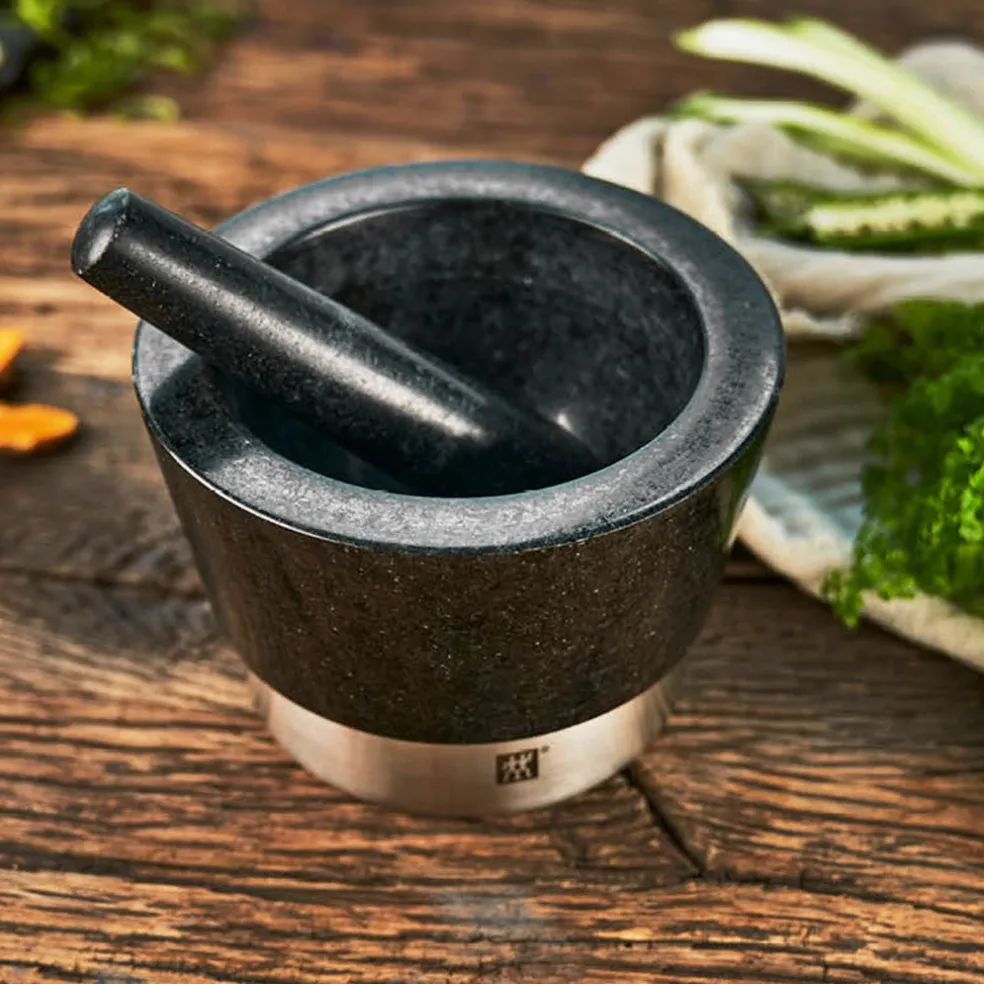 Mortero de granito de Zwilling