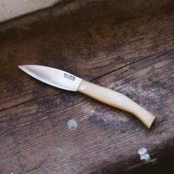 Navaja Pallarès de acero inoxidable con mango de boj