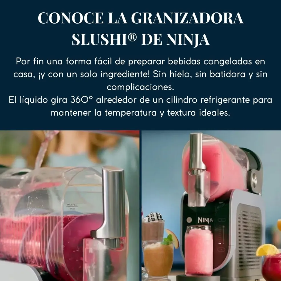 Ninja Slushi: Máquina de granizados y bebidas heladas