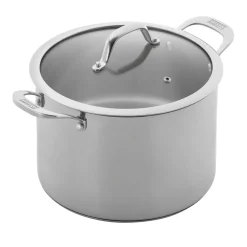 Olla alta de acero inoxidable con tapa de cristal Allround Kuhn Rikon