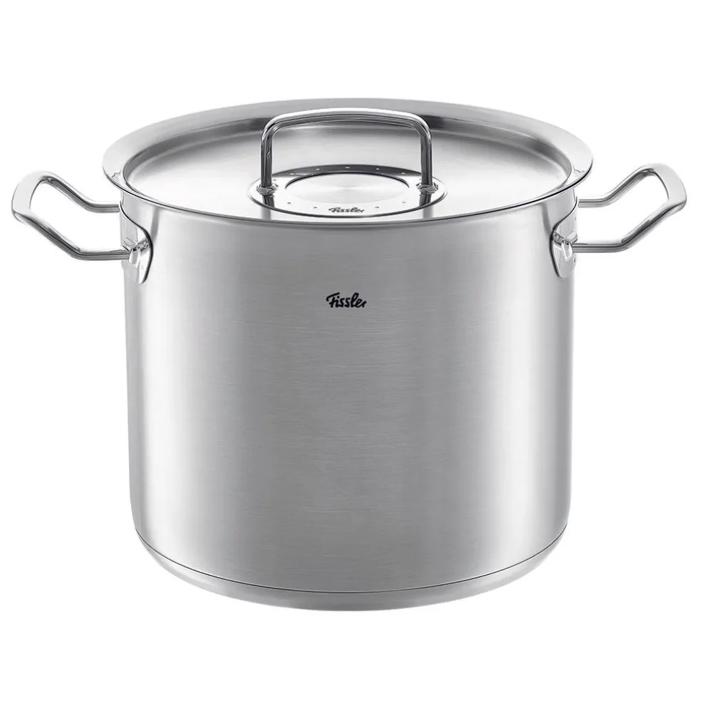 Olla alta de acero inoxidable con tapa Original-Profi Collection® Fissler