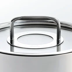 Olla alta de acero inoxidable con tapa Original-Profi Collection® Fissler