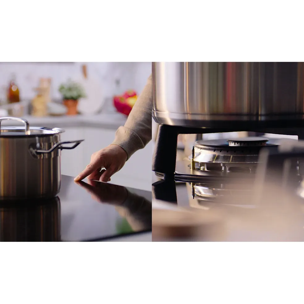 Olla alta de acero inoxidable con tapa Original-Profi Collection® Fissler