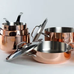 Olla alta de cobre Prima Matera De Buyer (inducción)