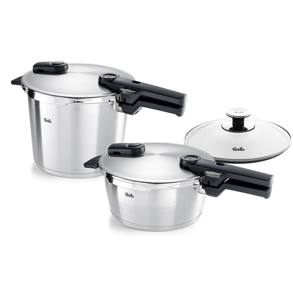 Olla a presión con tapa adicional Vitaquick® Premium Fissler