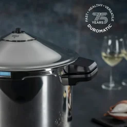 Olla a presión Kuhn Rikon Duromatic Inox (24cm de diámetro)
