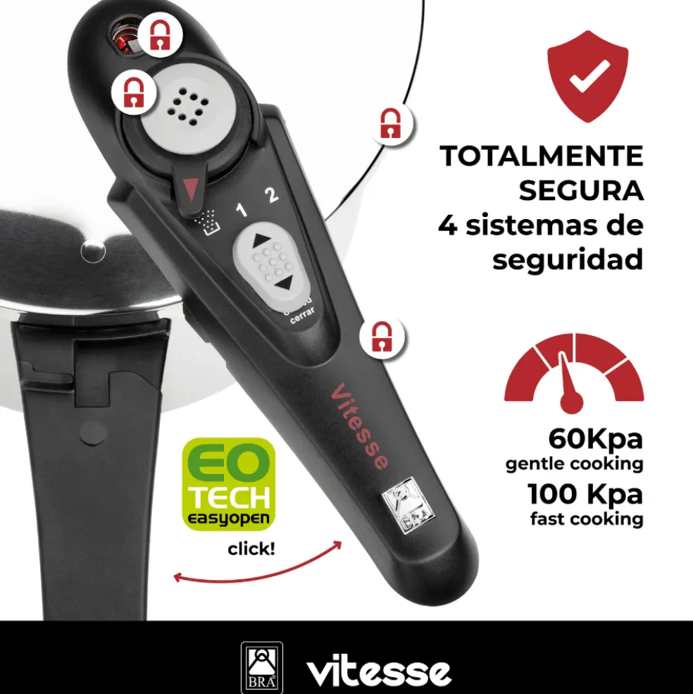Olla a presión Vitesse BRA