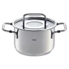 Olla con tapa de acero inoxidable Bonn Fissler