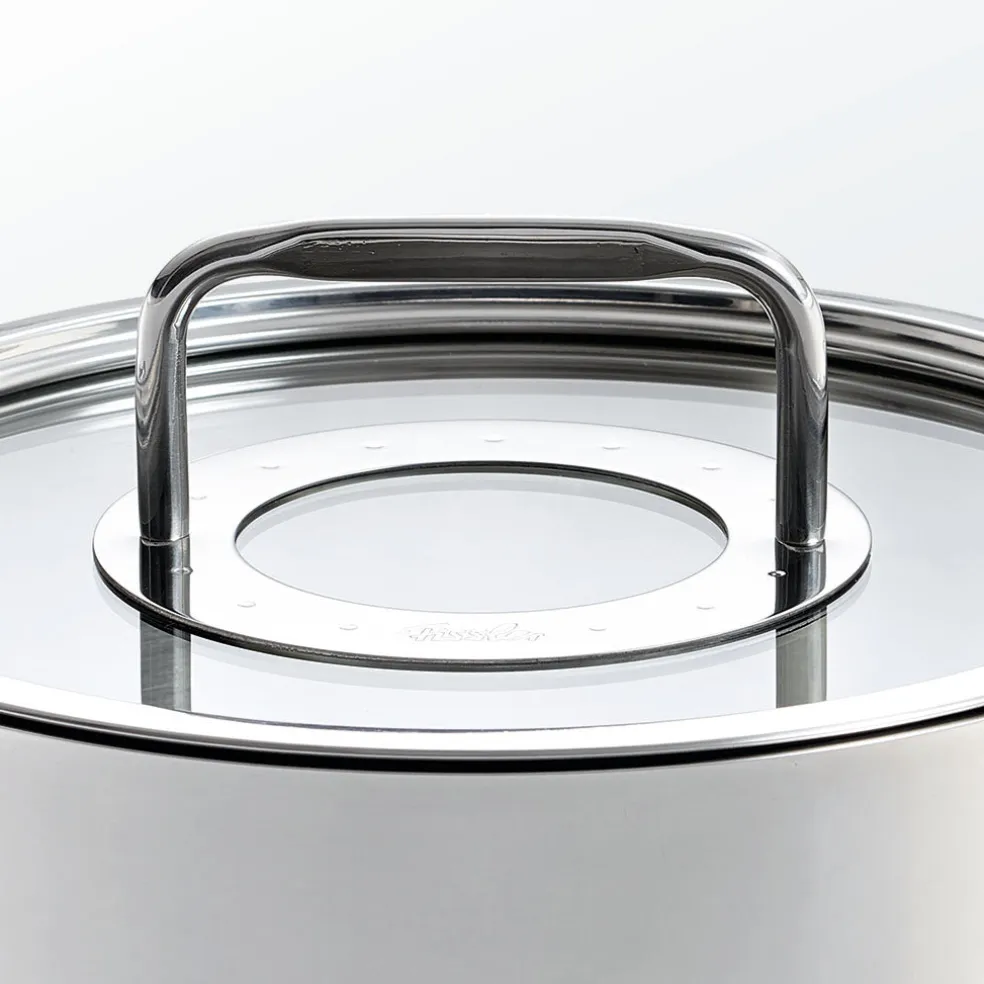 Olla con tapa de acero inoxidable Bonn Fissler