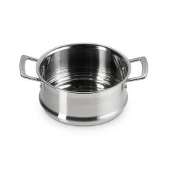 Olla con vaporera y tapa de cristal Le Creuset
