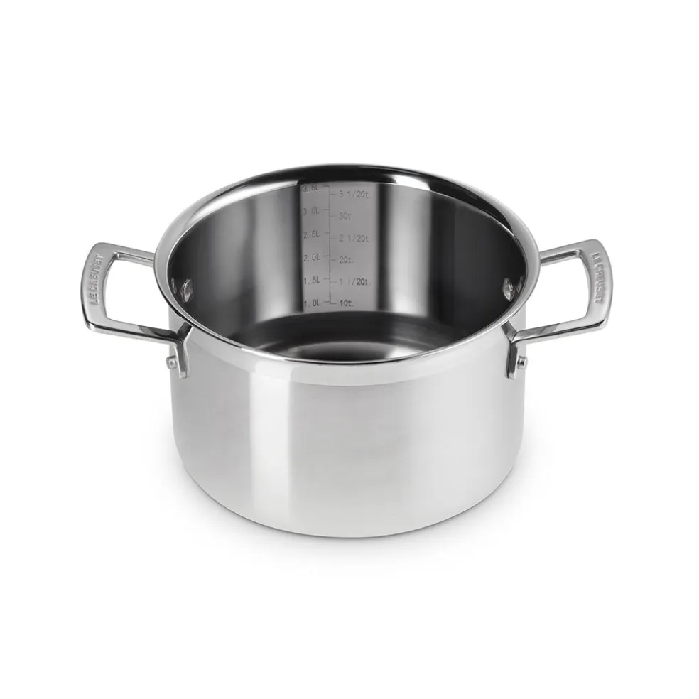 Olla con vaporera y tapa de cristal Le Creuset