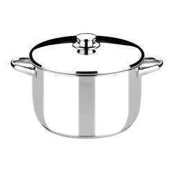 Olla de acero de 2 a 12L con tapa inox Optima Monix
