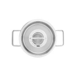 Olla de acero inoxidable con tapa de cristal Pure Fissler