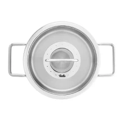 Olla de acero inoxidable con tapa de cristal Pure Fissler