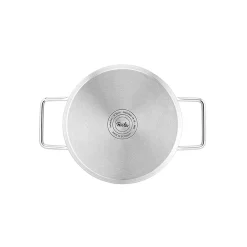 Olla de acero inoxidable con tapa de cristal Pure Fissler