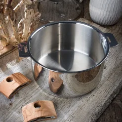 Olla de acero inoxidable multicapa Casteline Cristel