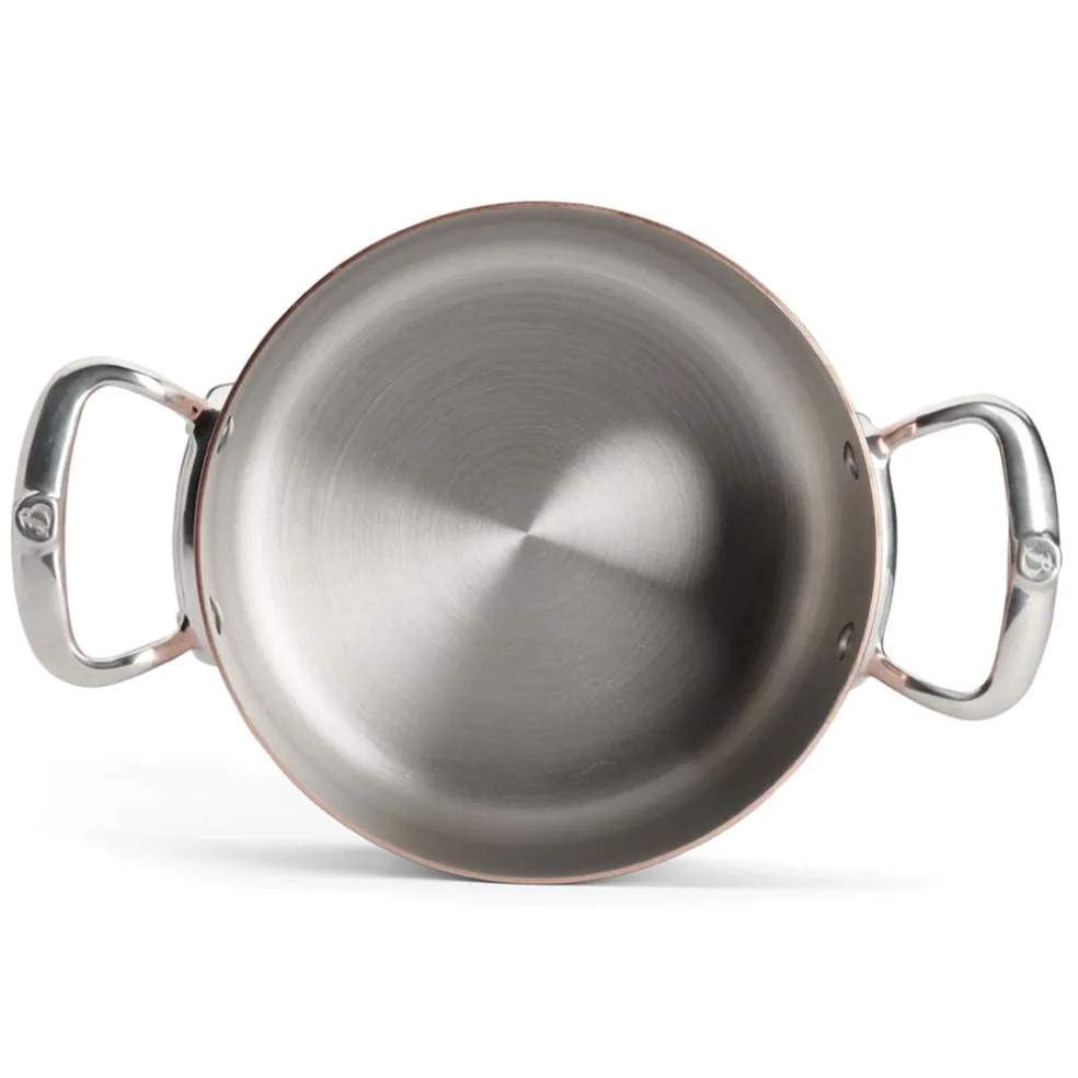 Olla de cobre Inocuivre con asas de inox De Buyer