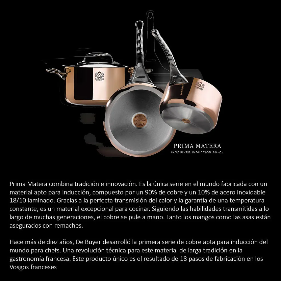 Olla de cobre Prima Matera De Buyer (inducción)