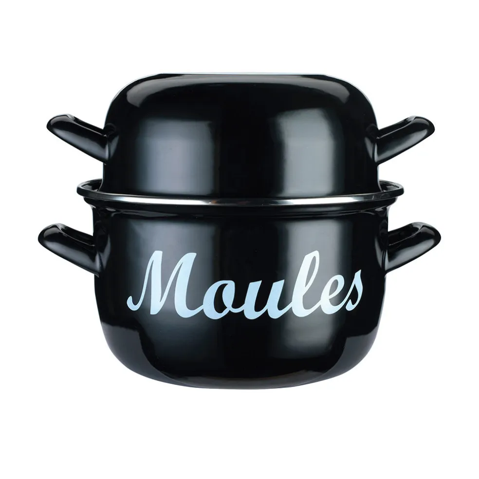 Olla esmaltada para mejillones KitchenCraft