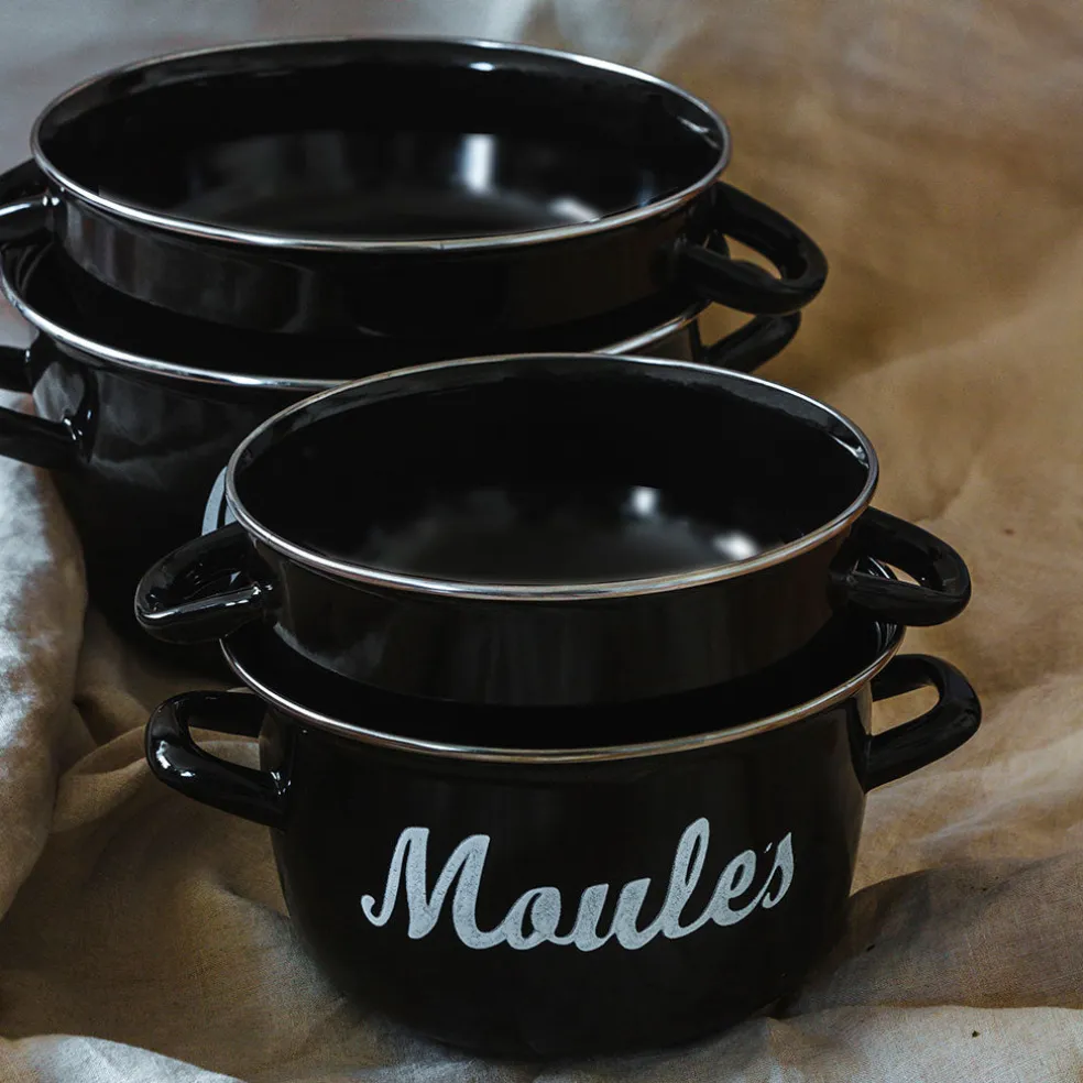 Olla esmaltada para mejillones KitchenCraft
